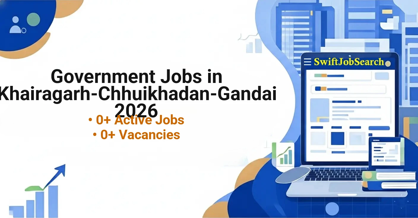 Government Jobs in Khairagarh-Chhuikhadan-Gandai 2026 | Latest Vacancies