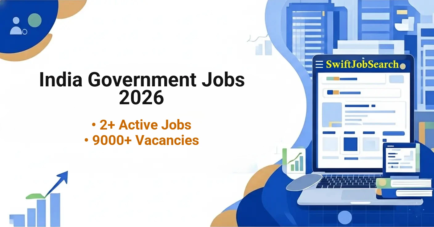 India Government Jobs 2026 | Central & State Govt Vacancies