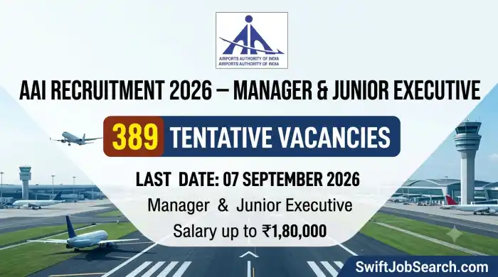 AAI Recruitment 2026 – Manager and Junior Executive Apply Online